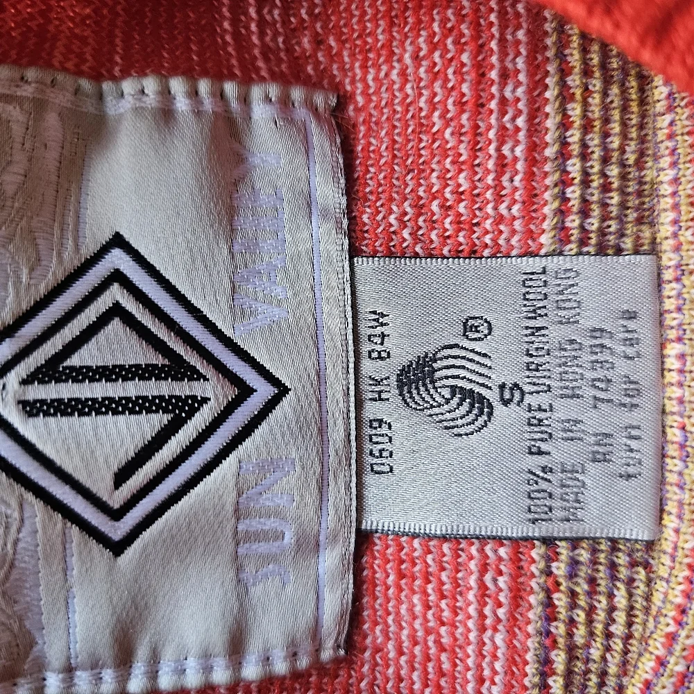 VTG SUN VALLEY WOMENS SKI AZTEC SWEATER NORDIC‎ FISHERMAN CORE WOOL SZ M-L